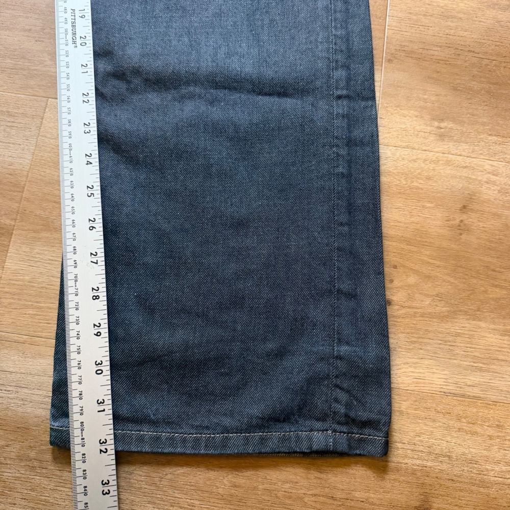 Diesel Larkee Jeans Mens 34x32 Blue Regular Straight Leg Dark Wash Made In Italy - Picture 12 of 14